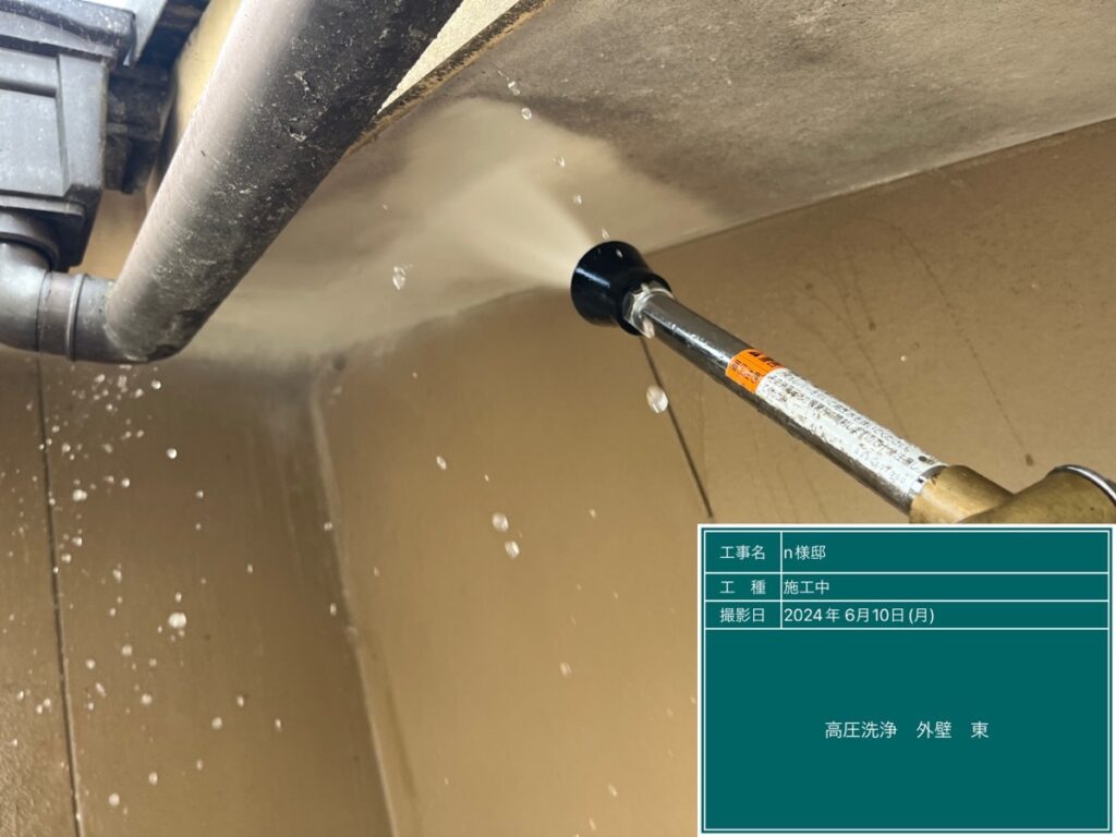 美濃加茂市 外壁塗装 塗装の日成