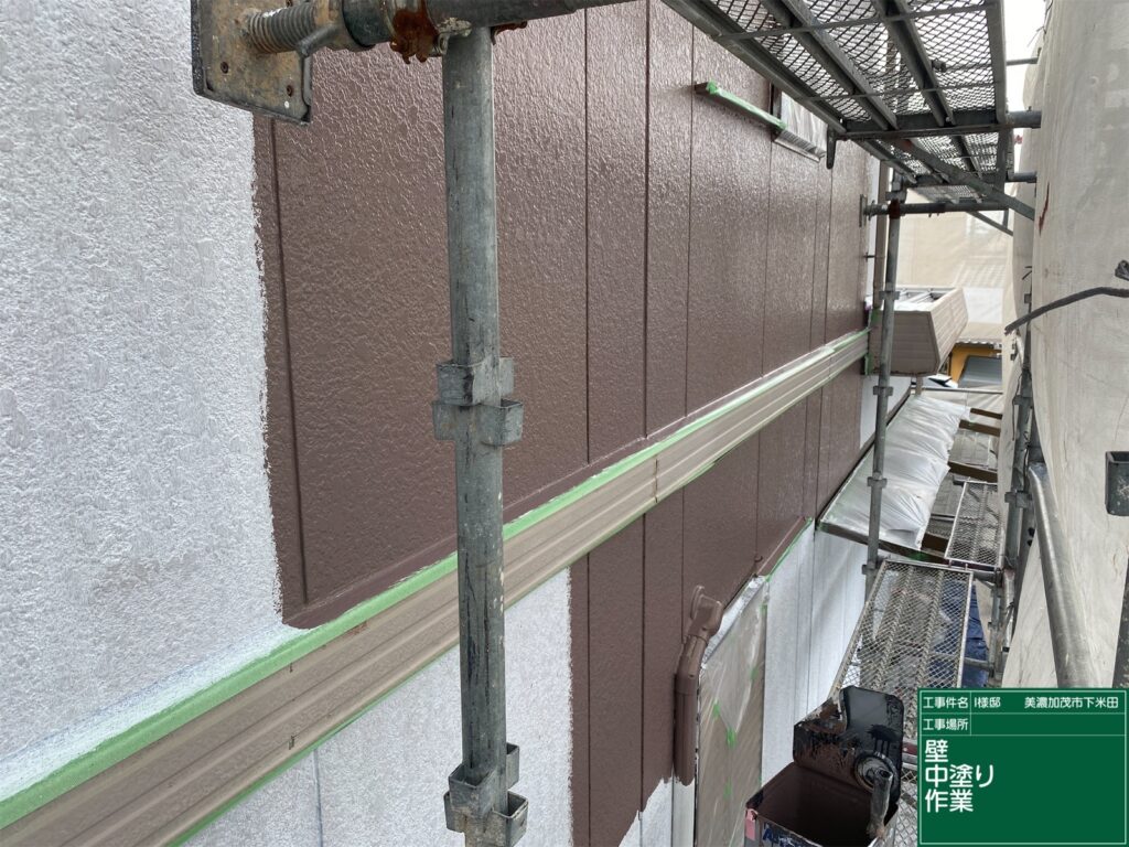 美濃加茂市 外壁塗装 塗装の日成 屋根ガルバ葺き替え リフォーム 防水工事