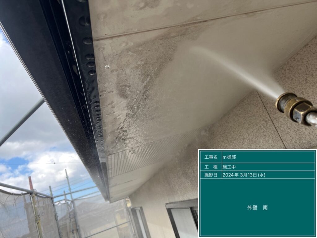 美濃加茂市　外壁塗装　塗装の日成　屋根ガルバ葺き替え　リフォーム　防水工事
