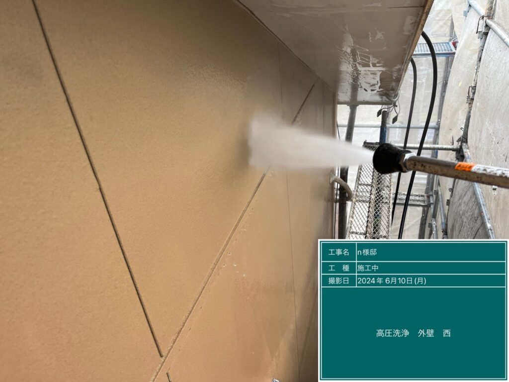美濃加茂市　外壁塗装　塗装の日成　屋根ガルバ葺き替え　リフォーム　防水工事
