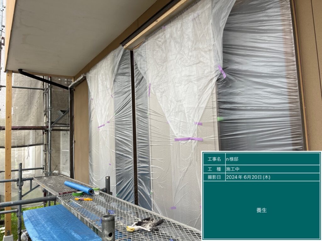 美濃加茂市　外壁塗装　塗装の日成　屋根ガルバ葺き替え　リフォーム　防水工事
