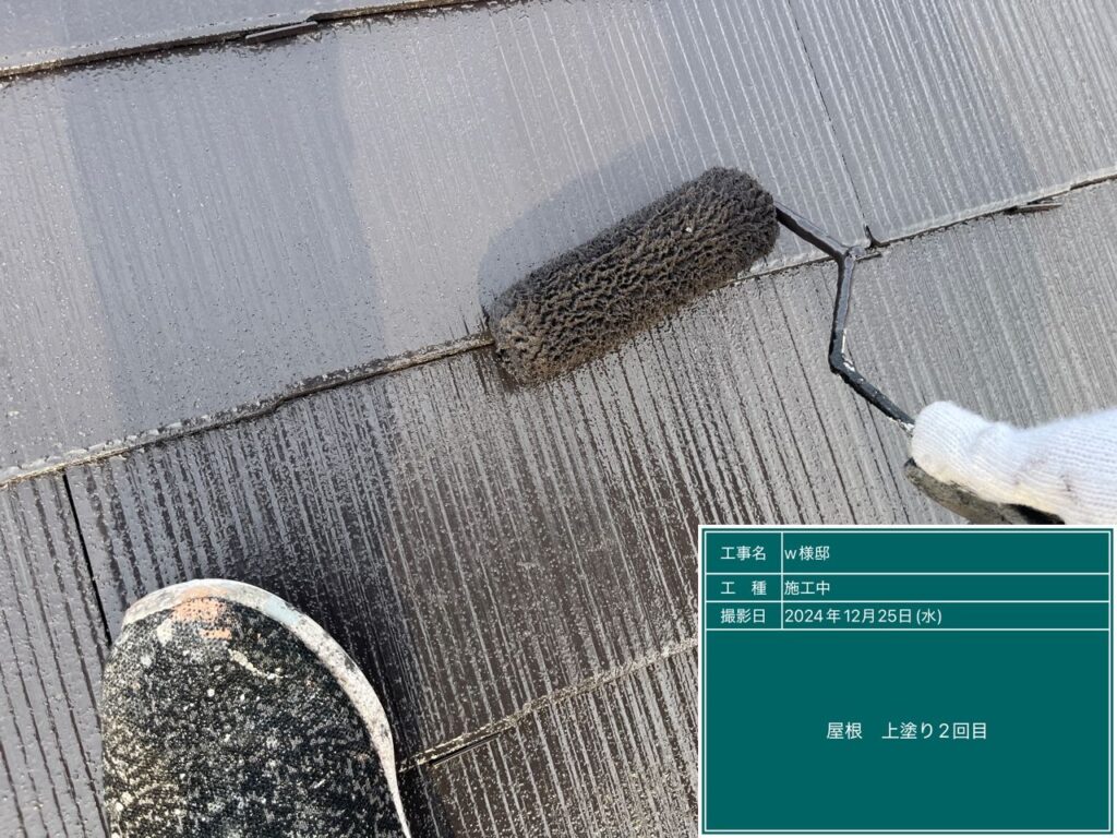 可児市 外壁塗装　塗装の日成　屋根ガルバ葺き替え　リフォーム　防水工事