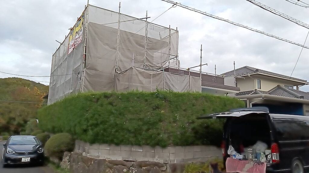 可児市 外壁塗装　塗装の日成　屋根ガルバ葺き替え　リフォーム　防水工事