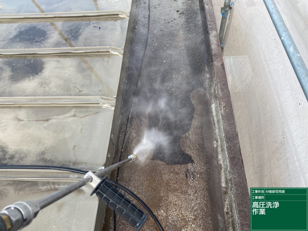 可児市 外壁塗装　塗装の日成　屋根ガルバ葺き替え　リフォーム　防水工事