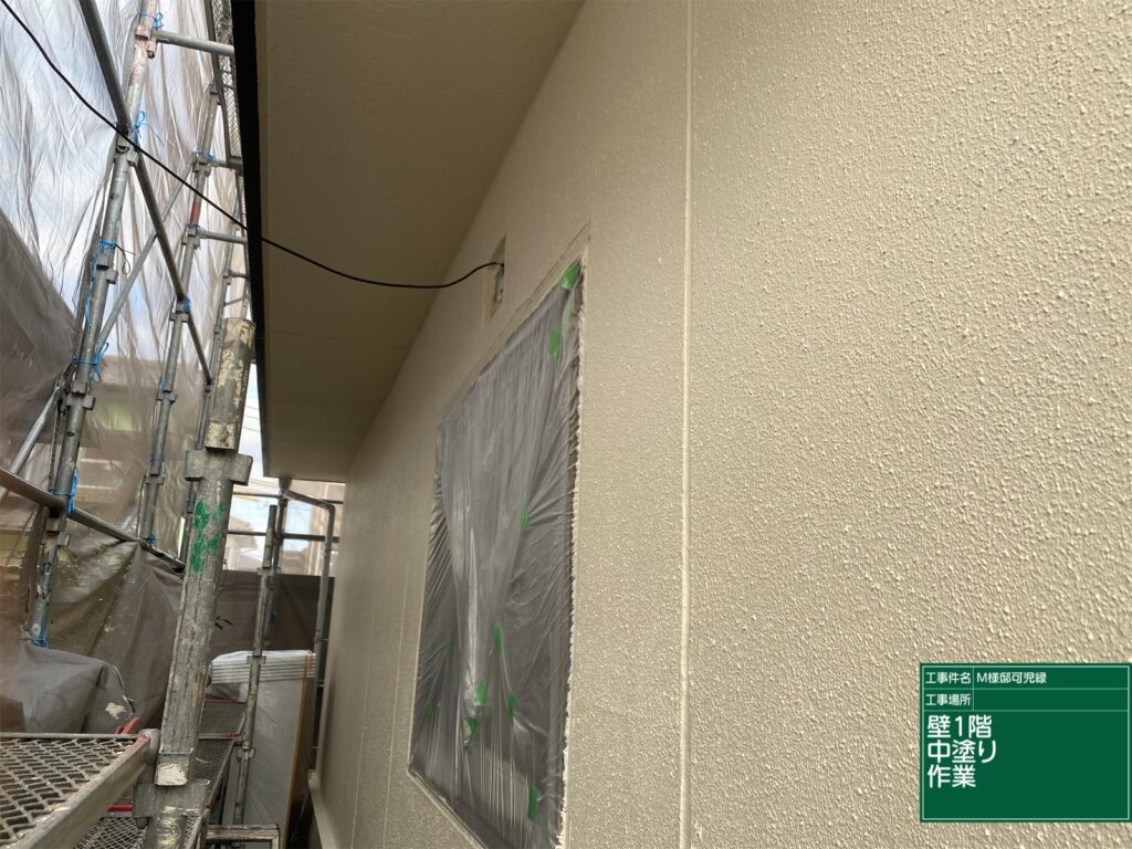 可児市 外壁塗装　塗装の日成　屋根ガルバ葺き替え　リフォーム　防水工事