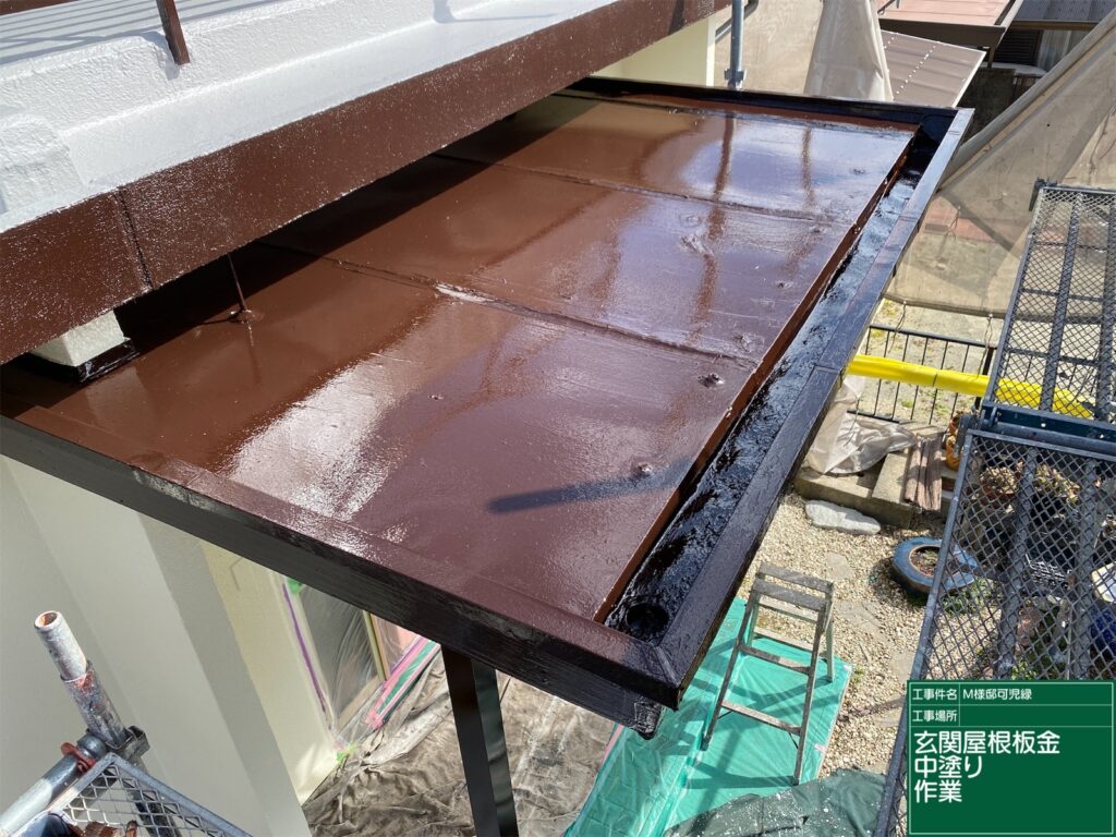 可児市 外壁塗装　塗装の日成　屋根ガルバ葺き替え　リフォーム　防水工事